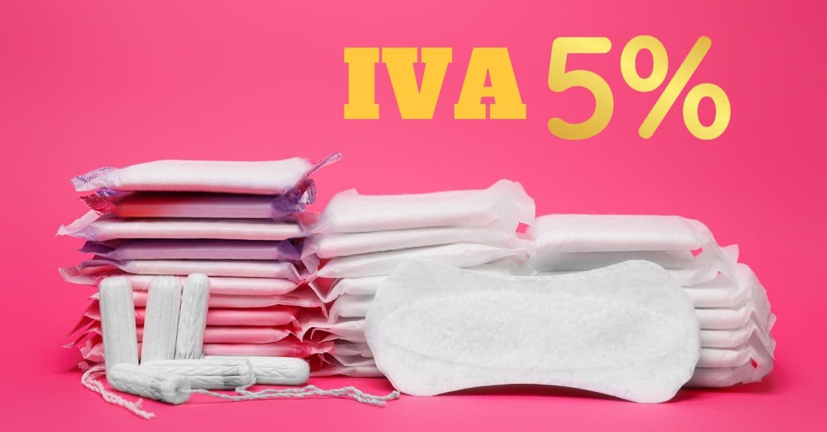 tampon tax al 5%